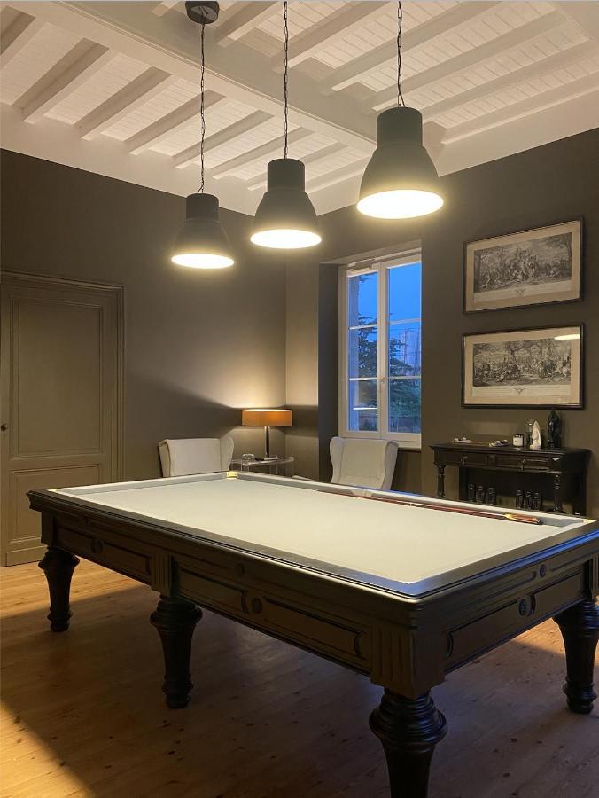 Chateau Bernon Maison D Hotes - Piscine Et Spa Queyrac Luaran gambar