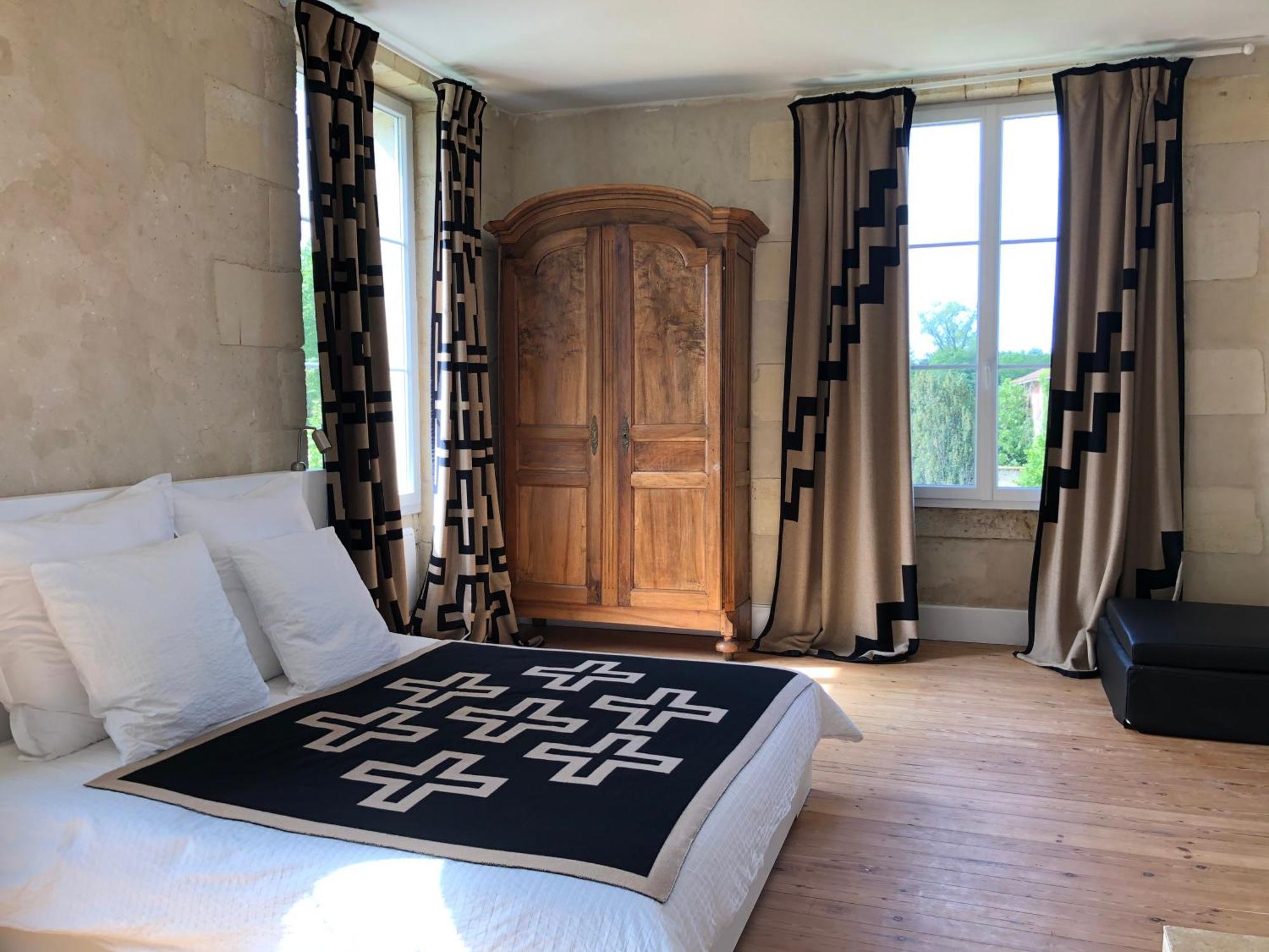 Chateau Bernon Maison D Hotes - Piscine Et Spa Bed & Breakfast Queyrac Luaran gambar